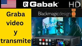 grabador de video 4k hdmi y SDI HyperDeck Studio HD Plus Blackmagicdesign - GabakTech