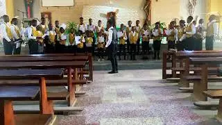 Holy Child Secondary School Special Choir Makurdi, singing “Christ “Ascends Into Heaven”