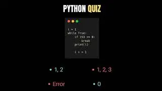 Python Quiz 