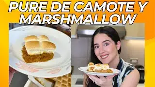 PURÉ DE CAMOTE CON MARSHMALLOW (SWEET POTATO MARSHMALLOW CASSEROLE)