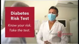 DYK that diabetes is the leading cause of blindness in adults? Take our 60-second risk test.