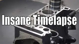 Complete Engine Build Time Lapse 
