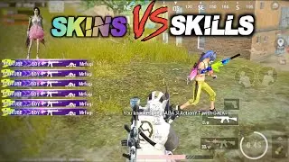 Skins Doesn't Matter Against Skills / Pubg Lite Most Terrifying Moments #pubgliteskins #pubglite