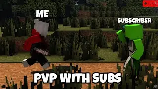 Minecraft Live Stream || 1.20 PVP With Subscribers