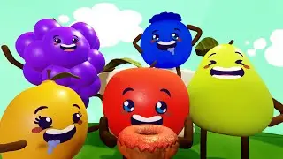 Түстер | Көңілді жемістер | Wonderful Fruits | BilimKids