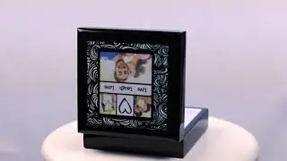 WINKFLASH Black Laquer Custom Gift Box
