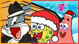 SpongeBob Christmas & Looney Tunes   Coffin Dance Mashup @Ozyrys