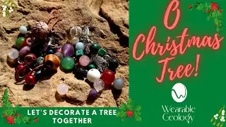 O Christmas Tree! Decorating A Living Tree with Crystals!