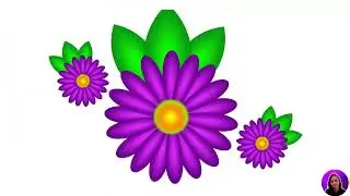 CorelDRAW designing tutorial | How to create a flower design in CorelDraw