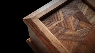 A wooden box  (95% hand tools)