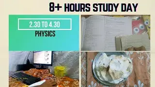 A day in life of B.Sc computer science student ||8+hours study day|| #studyvlog1 || #firststudyvlog