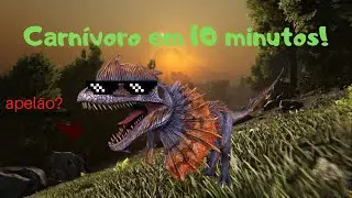 ARK para iniciantes I - Como domar seu primeiro carnívoro em 10 minutos de jogo!