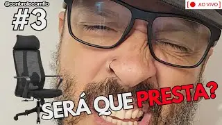 🟥 SERÁ QUE PRESTA? - Unboxing Cadeira Dr Office 🕹️ EP3 @controlecomfio