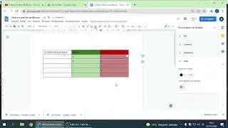 Cómo hacer una tabla en google drive