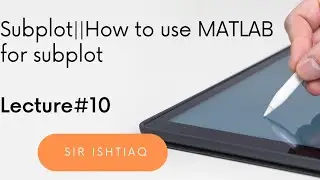 Subplot||Subplot by MATLAB ||How to Use MATLAB for subplot