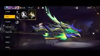 A Rare Lore Train Rollin Skin Just 15 Diamonds | Free Fire Entry Animation