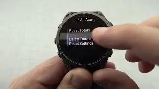How to reset Garmin Fenix 8