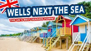WELLS NEXT THE SEA full tour from town to Wells Next The Sea Beach