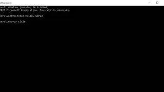 Windows   Trick: Change Cmd  Command Prompt Title Bar