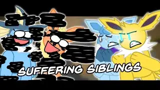 FNF Suffering Siblings (ES Cover) | Pokemon Animation