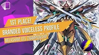 1st place! Undefeated! Branded Voiceless deck profile! Best deck?!