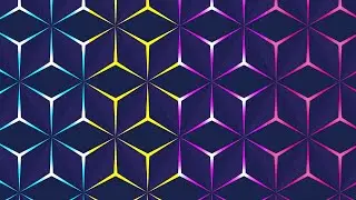 How to Create Geometric 3D Pattern in Illustrator. 