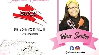 Aula com Telma Santos  - Receita: Ovo craquelado