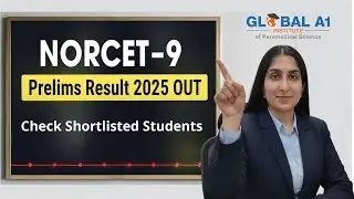 NORCET 9 Premiums Result 2025 | Check Shortlisted Students Now #norcet2025 #results