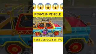Bgmi Revive In Vehicles 😱 Bgmi New Setting #shorts #bgmi #pubgmobile