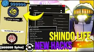 SPIRIT FARM! Roblox Shindo Life Hack Script GUI Infinite Spins, Max Stats, Auto Farm All!