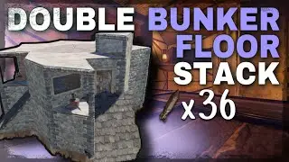 FLOOR STACKED DOUBLE BUNKER BASE DESIGN 2020 | Rust Base Build