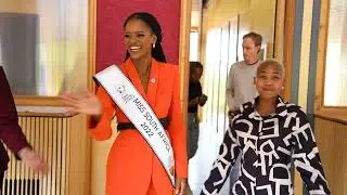 Luncheon with Miss SA, Ndavi Nokeri