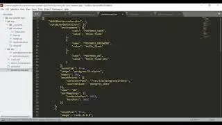 4. Defining Web Deployment YAML file and Environment Variables