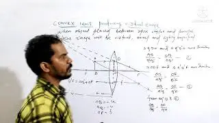 lens formula for convex and concave lens// magnification // relation between magnification.
