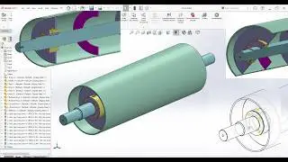 Belt Conveyor Assembly - Solidworks