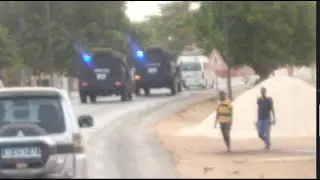 Exclusivité : Les véhicules blindés convoyant Sonko vers Dakar dévoilés
