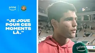 🎙 CARLOS ALCARAZ EST PRÊT POUR LE DÉFI NOVAK DJOKOVIC