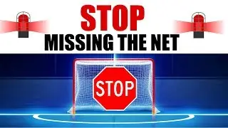 NEVER Miss the Net AGAIN (Hockey Shooting Accuracy Tip)