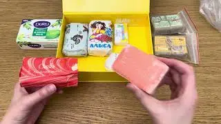 Мыльные покупки и подарки ~ открываю винтажное советское мыло ~ ноябрь 2023