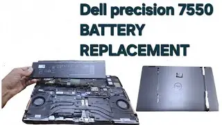 DELL PRECISION 7550 BATTERY REPLACEMENT 🔋 AND UPGRADE OPTION 