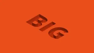 3D Carved Typography Text Effect in Adobe Illustrator CC Tutorial
