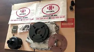 Kit for installing a Chinese Weima engine on a Motor Sich walk-behind tractor. Plate. Basket. Ada...