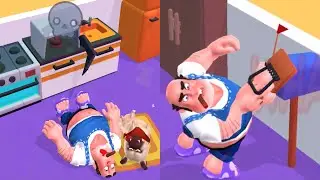 Scary Neighbour 🎮 - Level 2 & 3 Gameplay