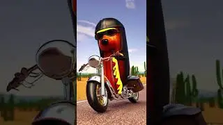 Hotdog Rebel: A Tale of Freedom on the Open Road #HotdogRebel #shorts #viral