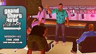 GTA VC (Definitive Edition) [100% Walkthrough] - Mission #43: The Job (The Malibu Club)