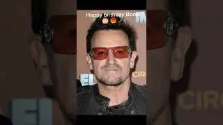 64 years ago, this man from Dublin, Ireland was born #bono #birthday