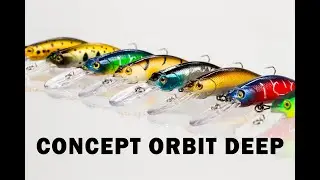 Игра приманки Ronin Rush - Concept Orbit Deep. Воблер для твичинга.