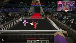 Ampeter VS Arigameplays en la VELADA de Minecraft