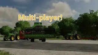 Wheat Harvest in Elmcreek FS22!