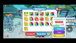 Weapon fighting sim